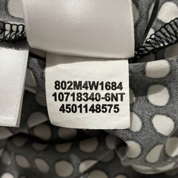 Anne Klein Sleeveless Polka Dot Blouse Women’s Size Large – Stretch Top - Picture 13 of 15